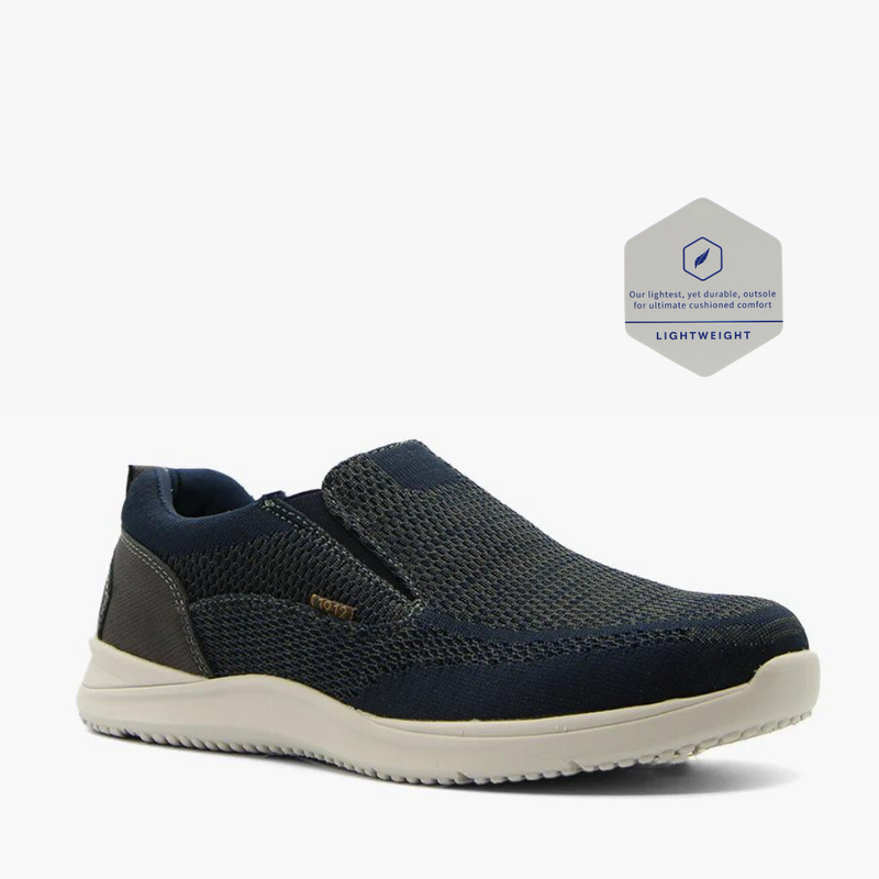 CONWAY KNIT SLIP-ON NAVY