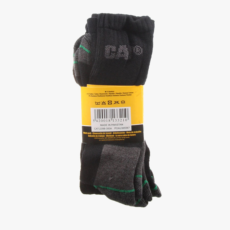 BAMBOO SOCK 3-PACK BLACK