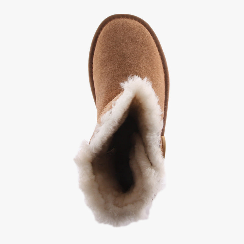 BUTTON UGG CHESTNUT