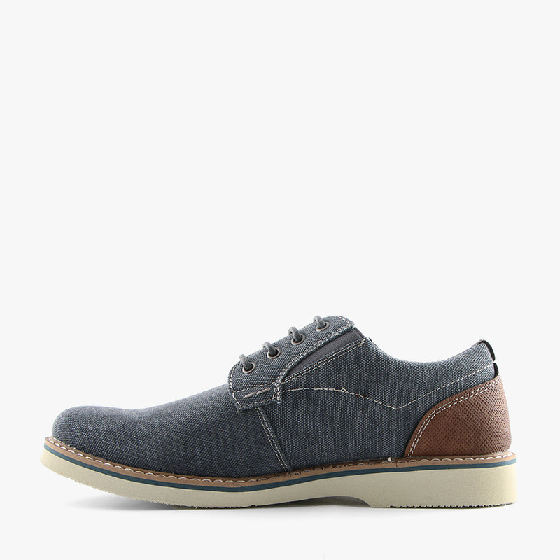 BARKLAY PLAIN CANVAS DARK BLU