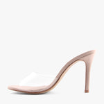 ESTELLA NUDE SUEDE/CLEAR