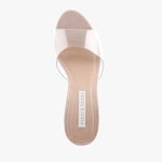 ESTELLA NUDE SUEDE/CLEAR